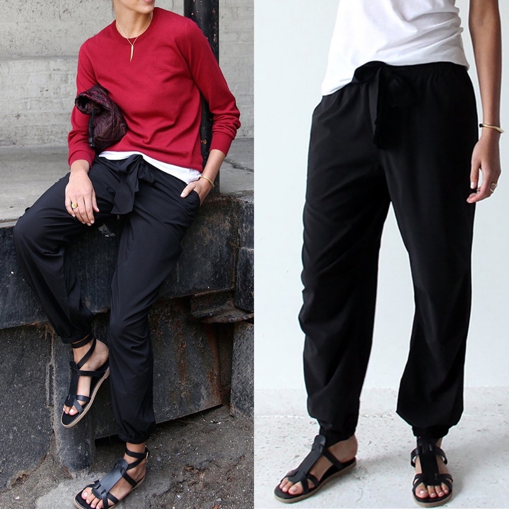 Pashko Serene Water Repellent Pants Black Nero